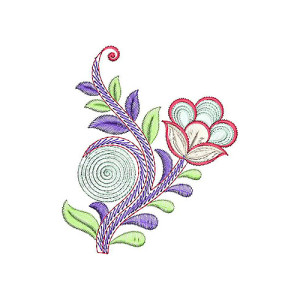 Charming Light Color Patch Design