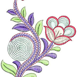 Charming Light Color Patch Design