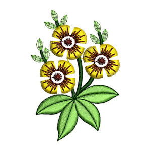 Applique Embroidery Design 22340