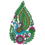 Applique Embroidery Design 22342