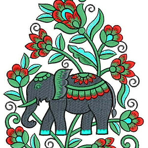 Applique Embroidery Design 22343