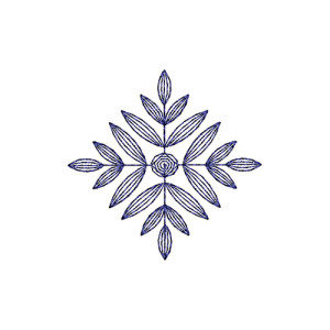 Applique Embroidery Design 22357