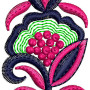 Applique Embroidery Design 22390