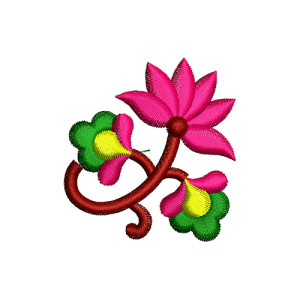 Applique Embroidery Design 22391