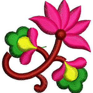 Applique Embroidery Design 22391