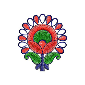 Applique Embroidery Design 22393