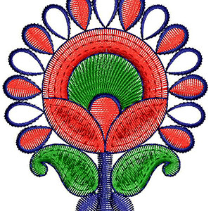 Applique Embroidery Design 22393