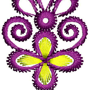 Applique Embroidery Design 22394