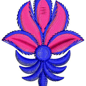 Applique Embroidery Design 22397