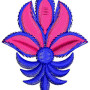 Applique Embroidery Design 22397