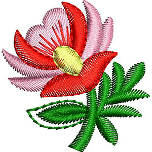 Free Floral Embroidery Pattern