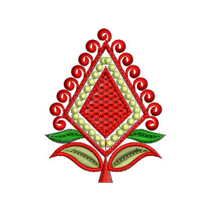 Applique Embroidery Design 22406