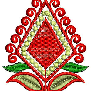 Applique Embroidery Design 22406