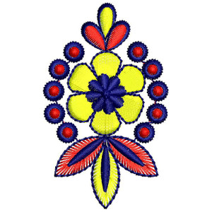 Applique Embroidery Design 22407