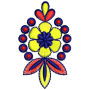 Applique Embroidery Design 22407