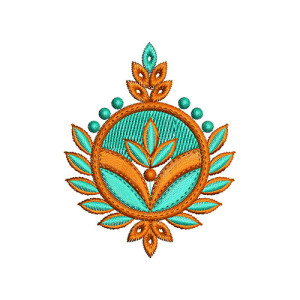 Applique Embroidery Design 22408