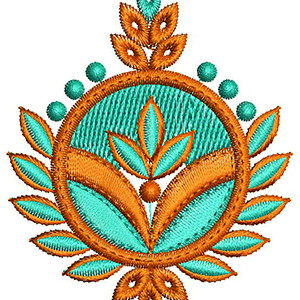 Applique Embroidery Design 22408
