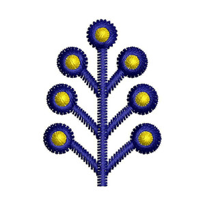 Applique Embroidery Design 22409