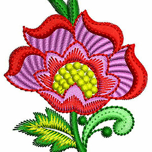 Applique Embroidery Design 22412