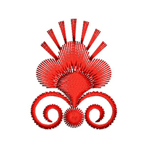 Applique Embroidery Design 22413