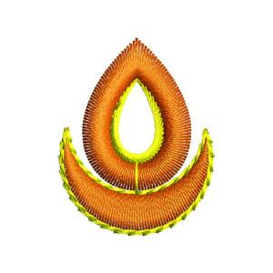 Applique Embroidery Design 22414