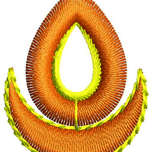 Applique Embroidery Design 22414