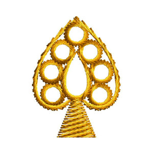 Applique Embroidery Design 22415