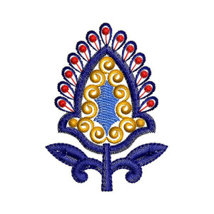 Applique Embroidery Design 22416