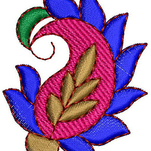 Applique Embroidery Design 22418