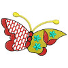 Monarch Butterfly Embroidery Design 22440