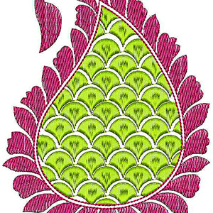 Mango Butta Embroidery Design 22448