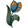 Small Flower Embroidery Design 22452
