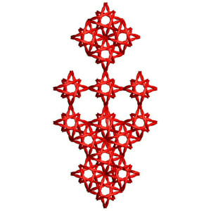 Advance applique Embroidery Design 22459