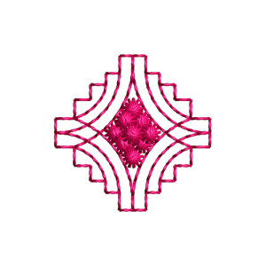 Unique Embroidery Design 22460