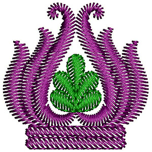 Lithuanian Applique Embroidery Design 22463