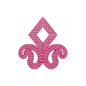 Top Applique Embroidery Design 22465