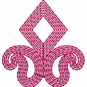 Top Applique Embroidery Design 22465