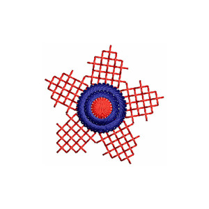 Easy Chex Applique Embroidery Design 22466