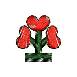Heart Embroidery Design 22471