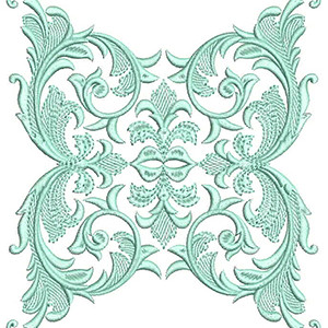 Moroccan Applique Embroidery Design