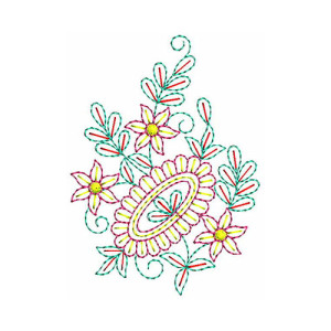 New Applique Embroidery Design 22567