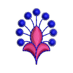 Unique T-shirt Applique Embroidery Design 22601