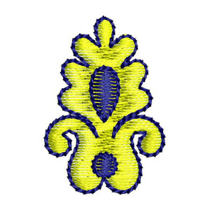 Pocket Applique Embroidery Design 22644