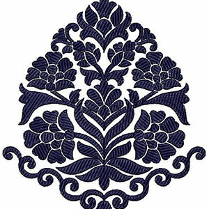 Freestanding Applique Embroidery Design 22685