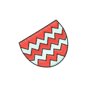 Basket Applique Embroidery Design 22688