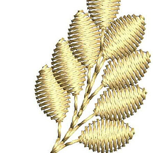 Super Easy Leaf Applique Embroidery Design 22699