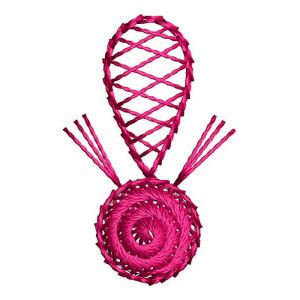 Simple Applique Embroidery Design 22706