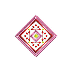 Living Room Decorations Applique Embroidery Design 22718