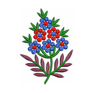 Abstract Applique Embroidery Design 22726