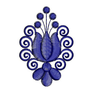 Fantasy Applique Embroidery Design 22766